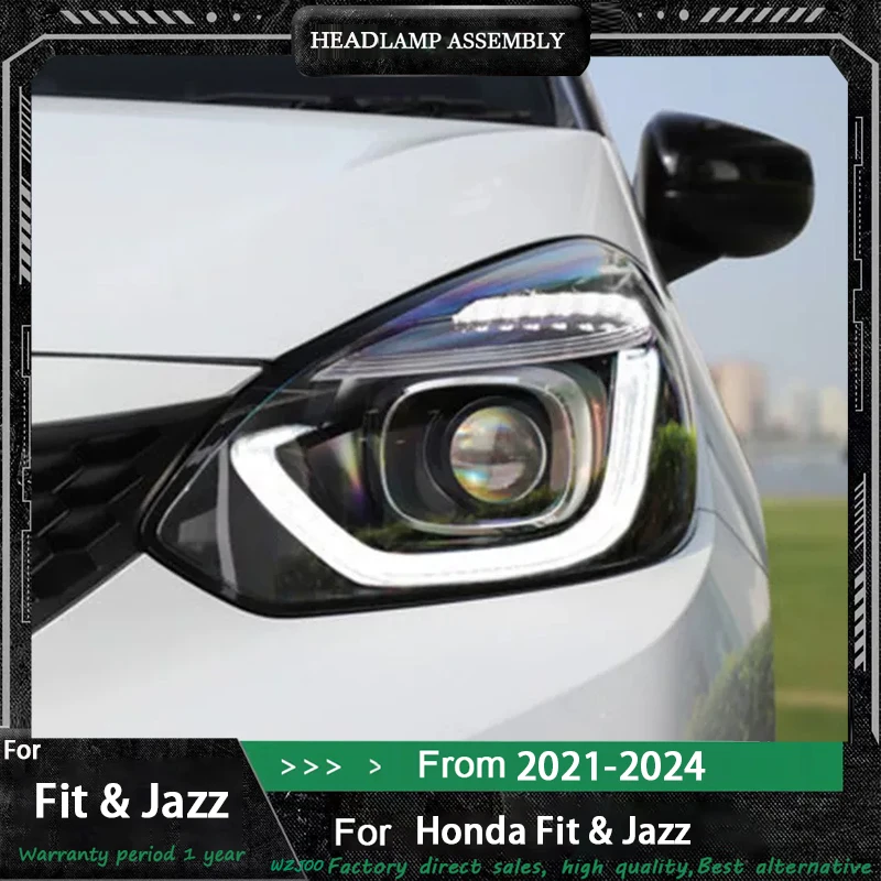

Car Lights For Honda Fit GR9 2021-2025 Headlight LED Projetor head Lamp Daytime Running Light Automotive Accessories