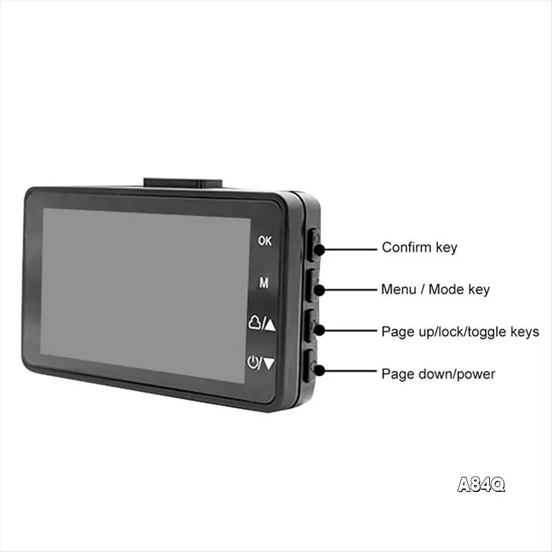 

Motorcycle DVR Dash Camera Dual Video Loop Recording Dash Camera Waterproof Motorbike Driving Recorder Cam
