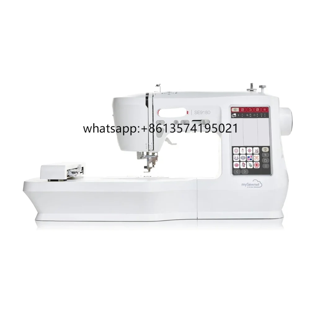 

THOT DEAL SE9180 Sewing & Embroidery Machine With Accessory Kit | 250 Built-in Stitches, 150 Embroidery Designs & 10 Fonts