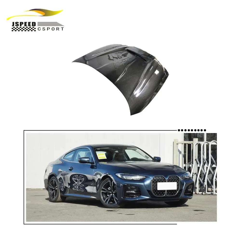

Suitable for BMW 4 Series G22 G23 2 doors 2021-2023 Dry carbon fiber engine hoods