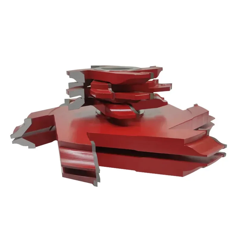 Door frame split combination male and female knife Door plate knife Tungsten steel alloy end mill