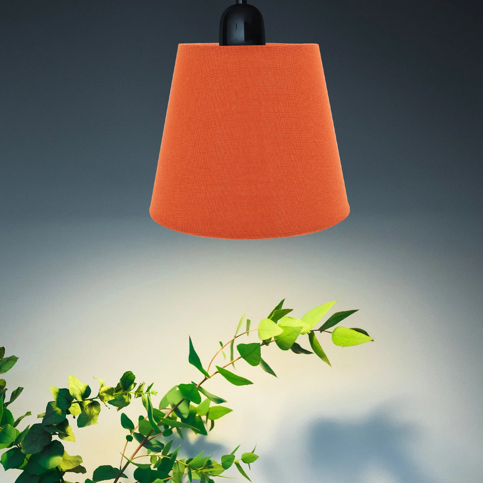 Table Lamp Shade E14 Socket Drum Shape Cloth and Iron Lampshade for Desk Bedside Living Room Study Hotel Indoor Light Cover