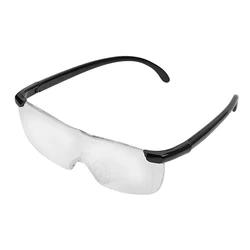 DIYWORK Magnifiers Eyewear Eye Protection Working Goggles 250 Degree Presbyopic Glasses 1.6 Times Magnifying Glass