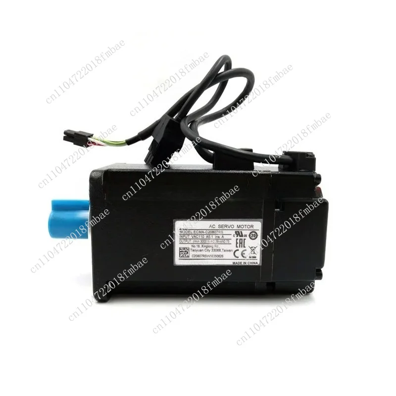 New and Original De-lta C20807RS AC Servo Motor 220V 750W 2.39NM 3000rpm with Keyway Oil Seal
