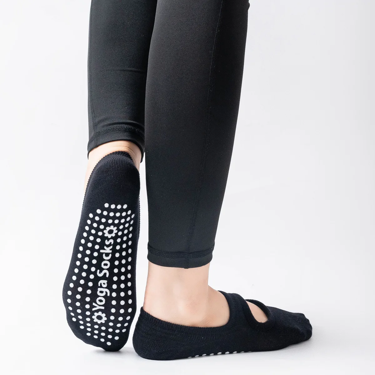 High Quality Women Yoga Socks Anti-Slip Breathable Backless Pilates Socks Ankle Ladies Ballet Dance Sports Socks for Fitness Gym