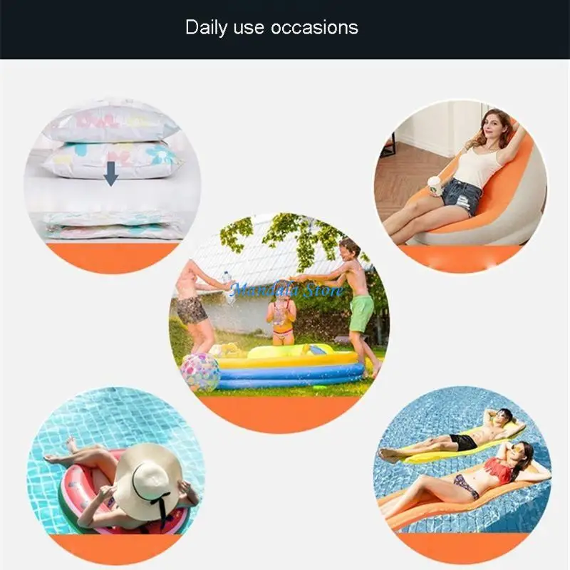 U2JC Portable Electric Air for Quickly Inflatables and Deflation Powered by USB for Mattresses Lounger Sofa Airbed