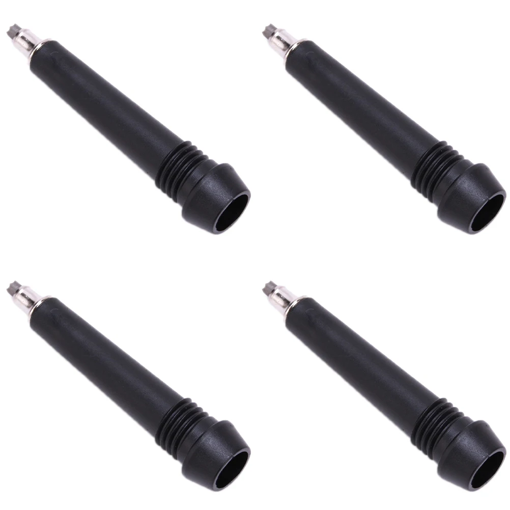 

4 Pcs Steel Trekking Pole Tips for Hiking Sticks Walking Sticks Tip Wear Resistant Climbing Rod Parts Accessories