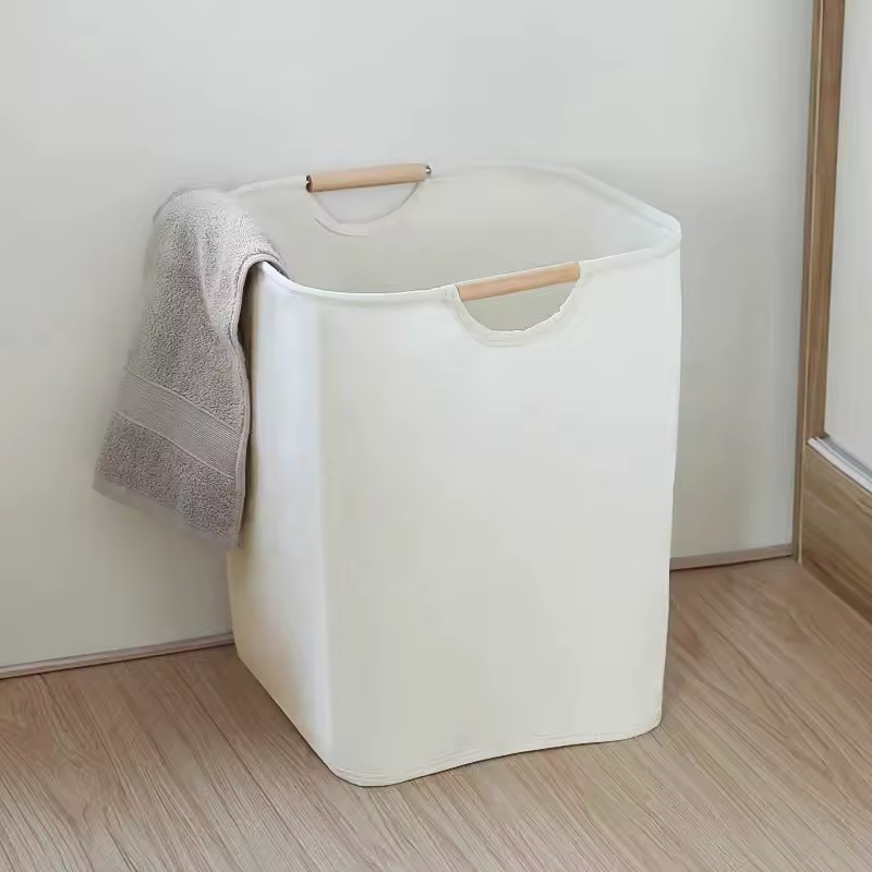 Large Capacity Laundry Storage Dirty Clothes Storage Basket with Handle Hamper Collapsible Laundry Basket Bathroom Accessories - AliExpress 