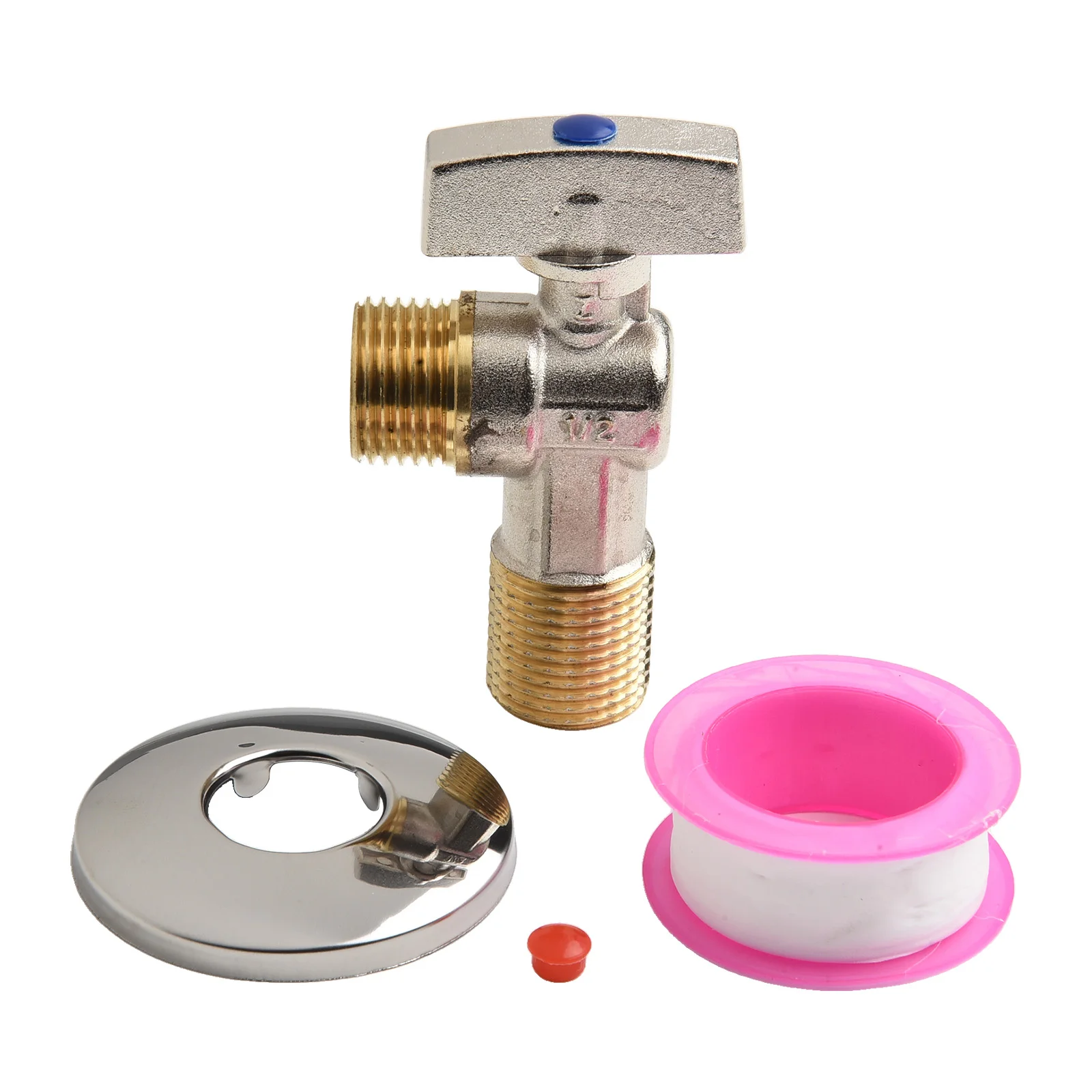 

Латунный угловой клапан с высоким расходом воды для подачи горячей и холодной воды Наслаждайтесь освежающей или удобной температурой воды