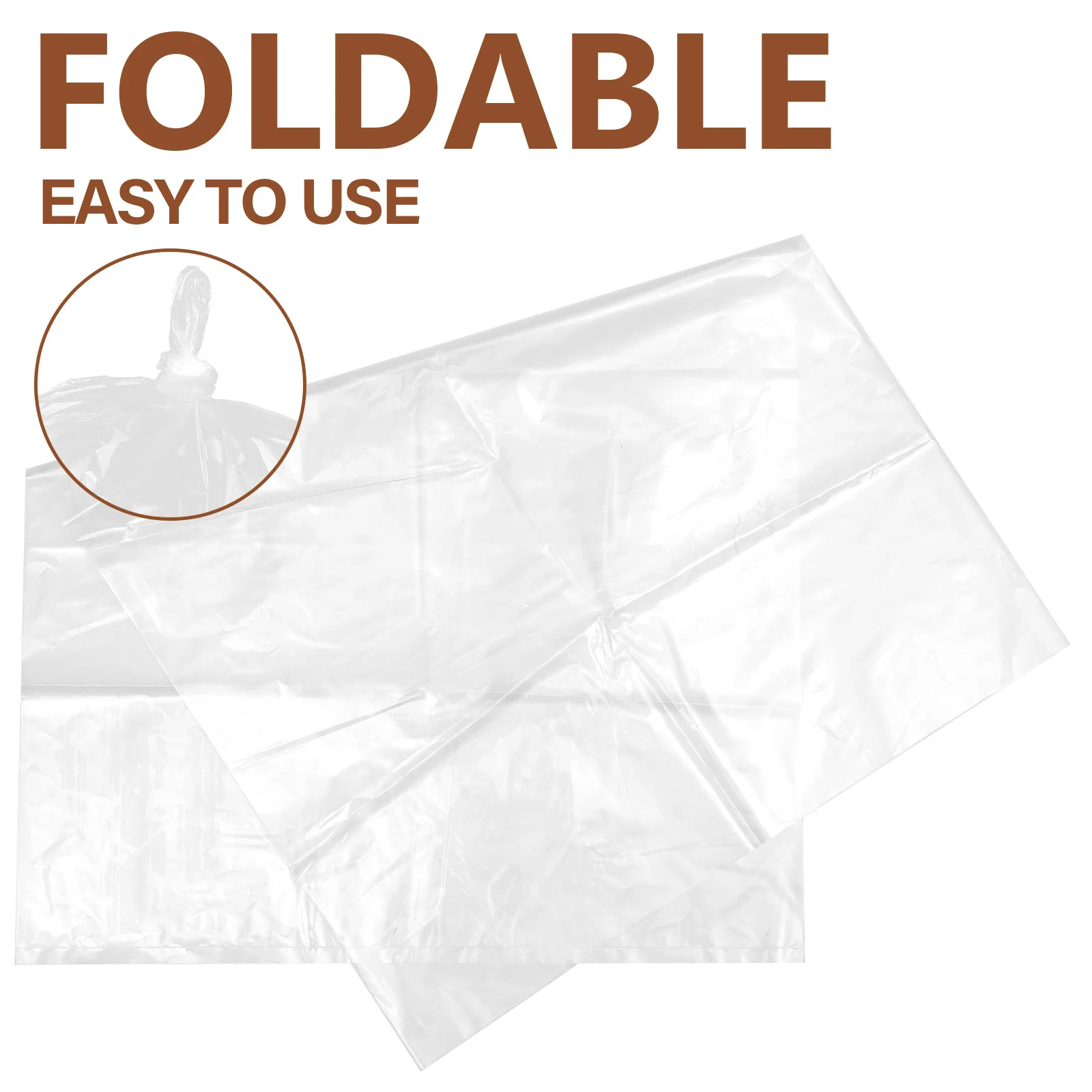 

2Pcs Anti-Damp Dust Proof Furniture Protector Clear Pe Cover Washable Wear-Resistant for Sofa Couch Moving Storage Household Use