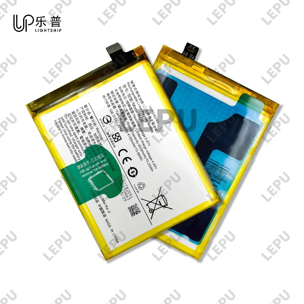 Оригинальный аккумулятор V20 SE B-O6 4100 мАч, сменный аккумулятор для телефона VIVO B-O6 для VIVO V20 SE + наборы инструментов, высококачественный аккумулятор