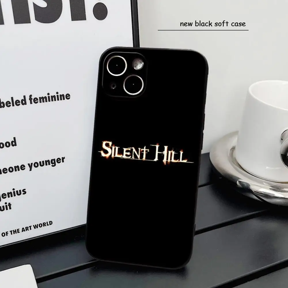 Silent Hill 2 Phone Case FOR IPhone 15promax 14 11 12 Pro 15 16 Plus 13 Pro MAX XR XS Black Soft Covers