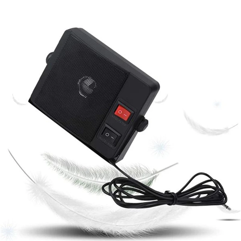 TS-750 Внешний динамик для рации 3,5 мм CB сканер динамик для двустороннего автомобильного мобильного радио рации