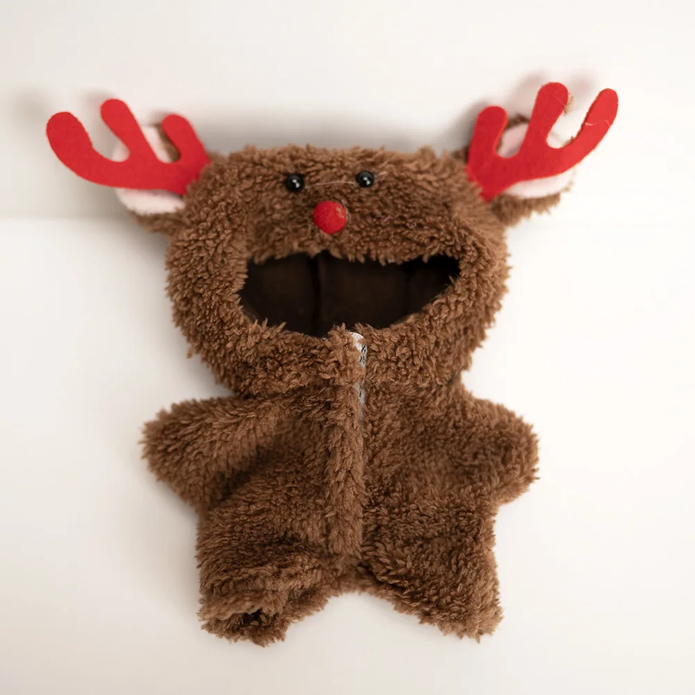 

Мини-кукла, одежда, аксессуары для Labubu Idol V1 V2, Рождественский свитер с печеньем, шляпа, новогодняя одежда, подарок