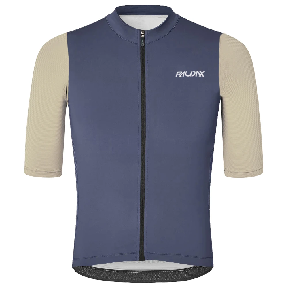 Raudax Zweifarbige Fahrradtrikots Unisex Fahrradbekleidung Bike Maillot Sport Langarm Ropa Hombre Fahrradshirts – Detail 7