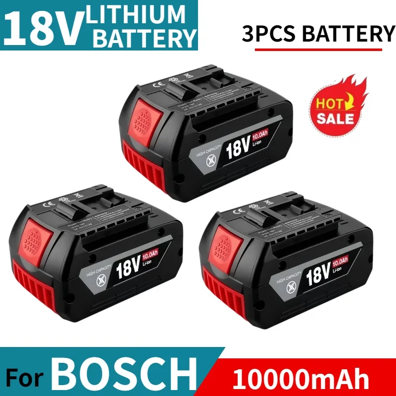 

For replacing BAT609G BAT618 BAT614 with 18VBosch lithium-ionbattery with fast charging and Bosch 18V power tools