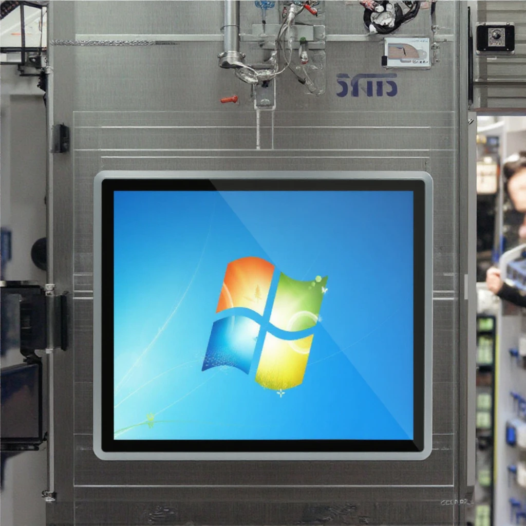 15 بوصة أندرويد IP65 مقاوم للماء الكمبيوتر الصناعي لوحة شاشة لمس الكمبيوتر RK3288/RK3399/RK3566/RK3568 بدون مروحة في المخزون