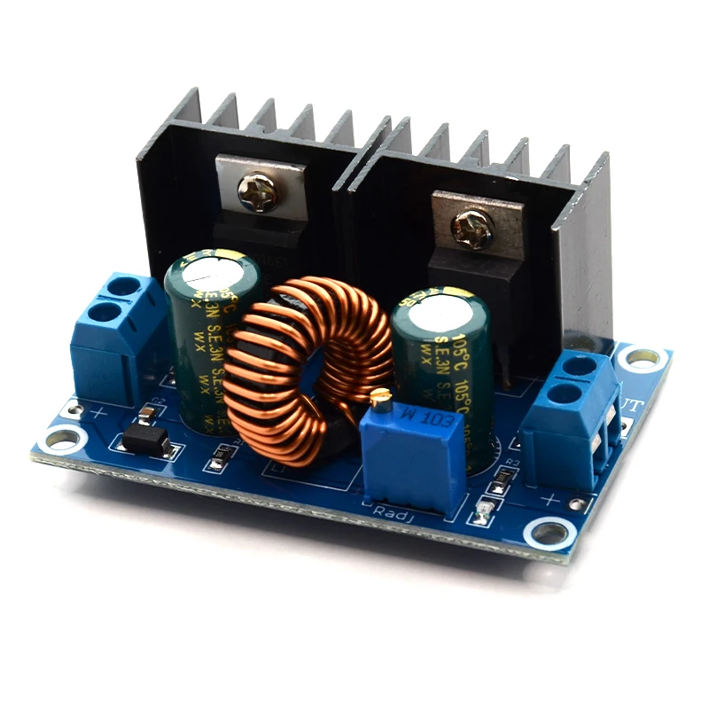 Step-down power supply module DC4-40v to DC1.25-36v 8A 200w adjustable XL4016E1 DC-DC DC voltage regulator