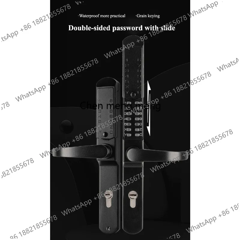 Order Wholesale Price Heavy Duty Double Sided Gate Lock Freeze Proof Commercial Grade High Security Fence Door Lock