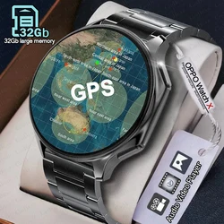 2024 New For OPPO Watch X Smart Watch 32Gb Memory Music Video Bluetooth Call IP68 Waterproof AMOLED Smartwatch For TWS Earphones