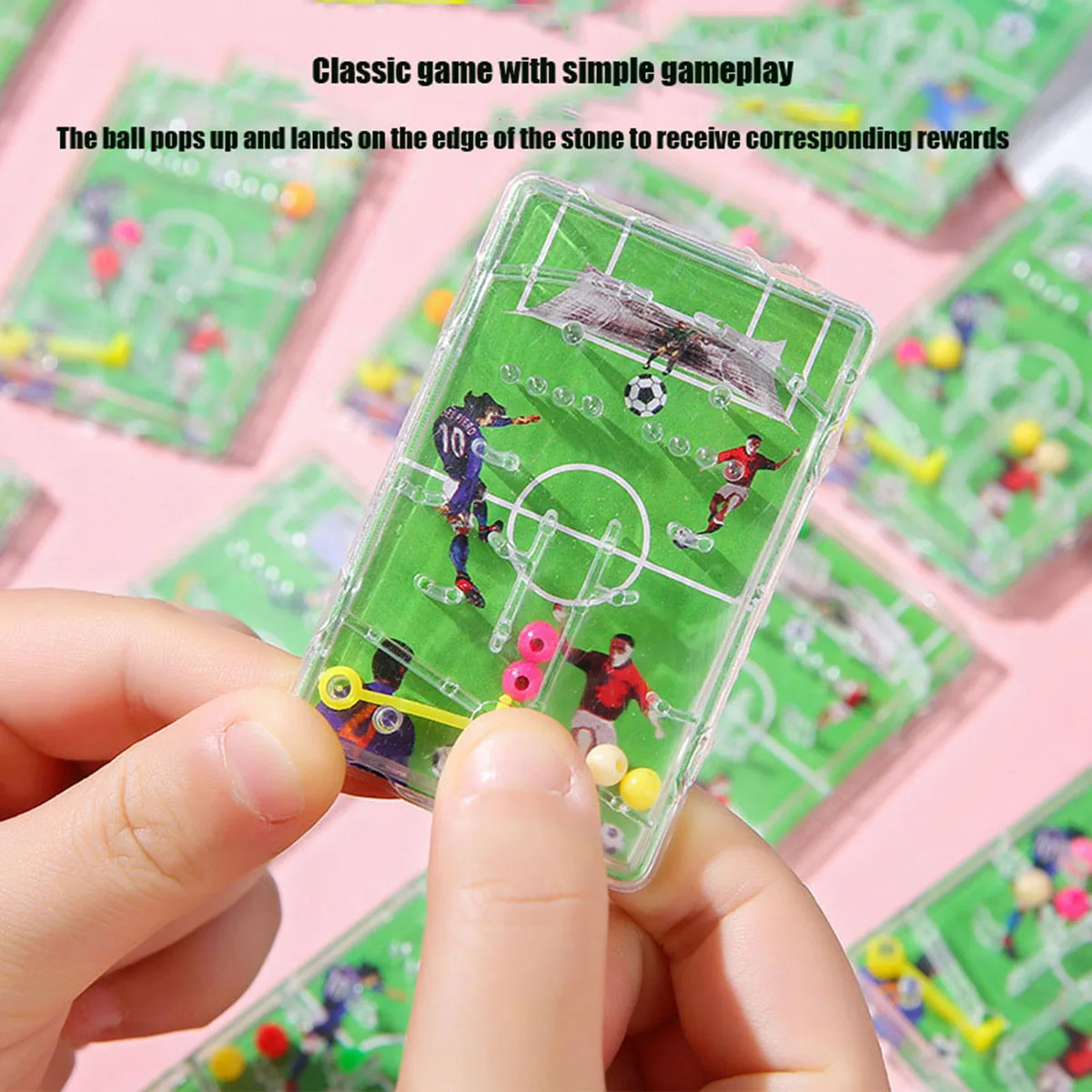 10Pcs Football Party Favors Maze Game Boys Soccer Theme Birthday Party Decoration Kids Christmas Gift Toy Supplies