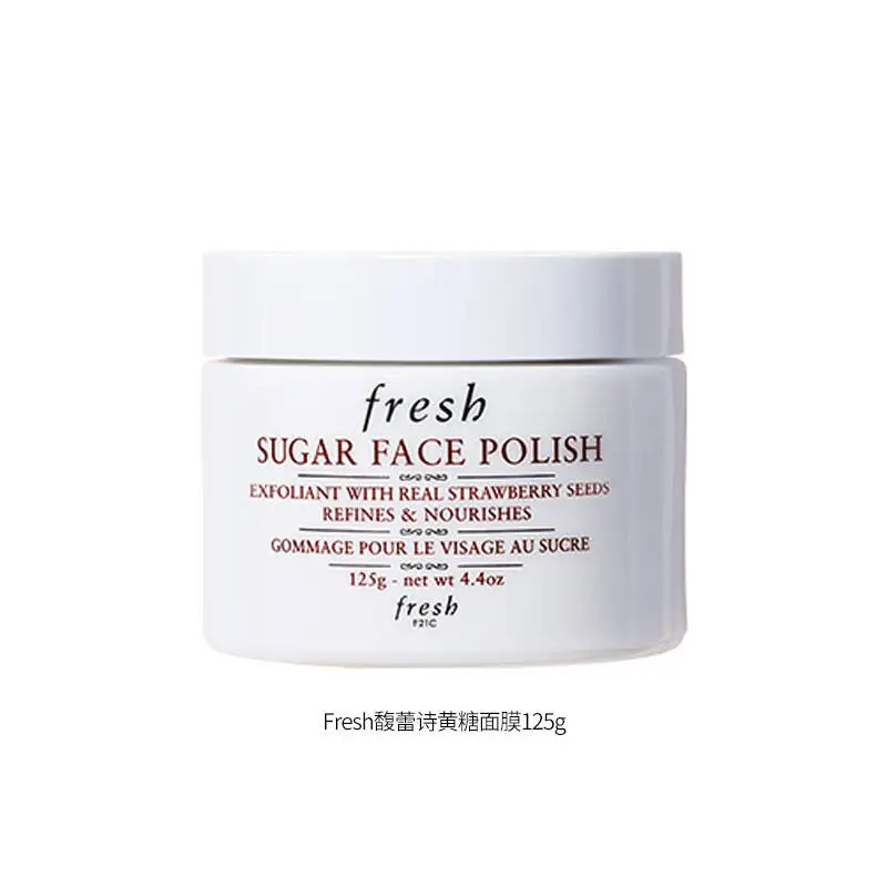 

FRESH Sugar Face Polish Exfoliating Face Mask 125g, Original Fresh Skin Care for Women/Men, Sephora Stuff Beauty Health