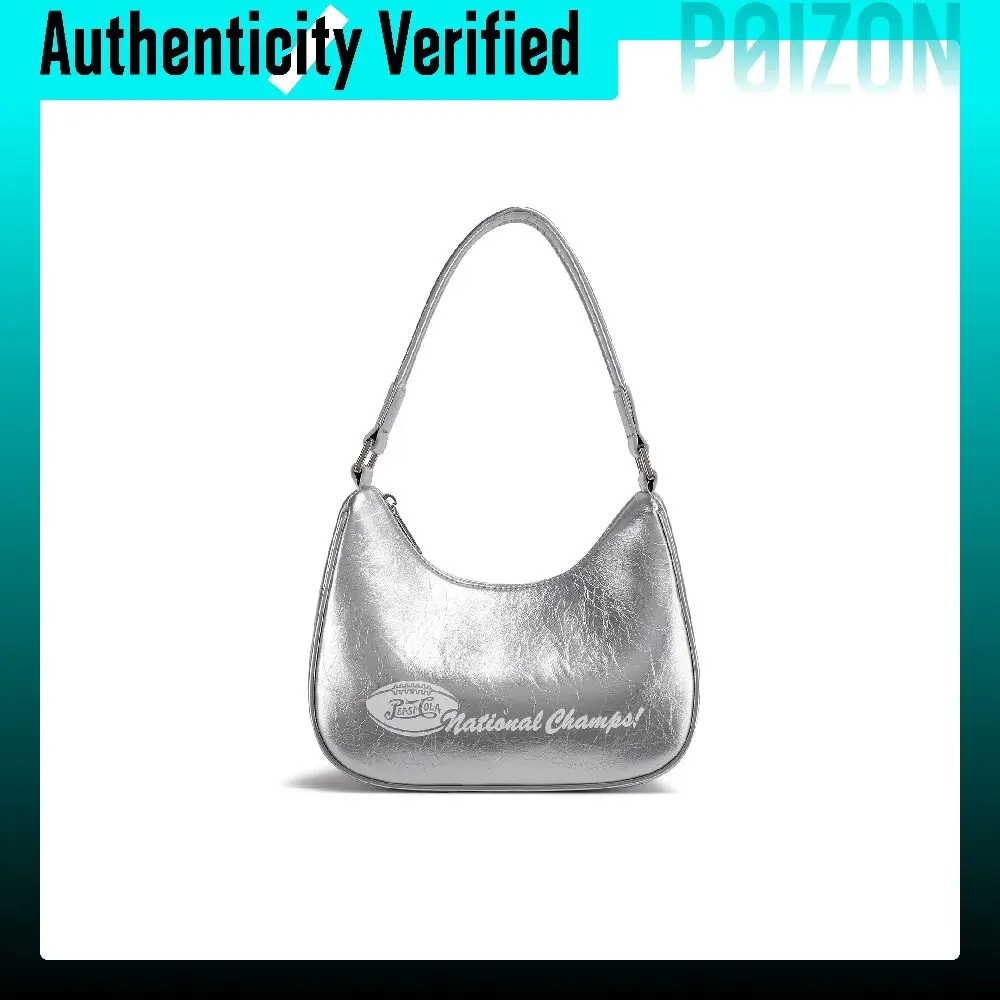 Pepsi Pu Shoulder Bag Women's Denim Blue/Silver LBB01E255054