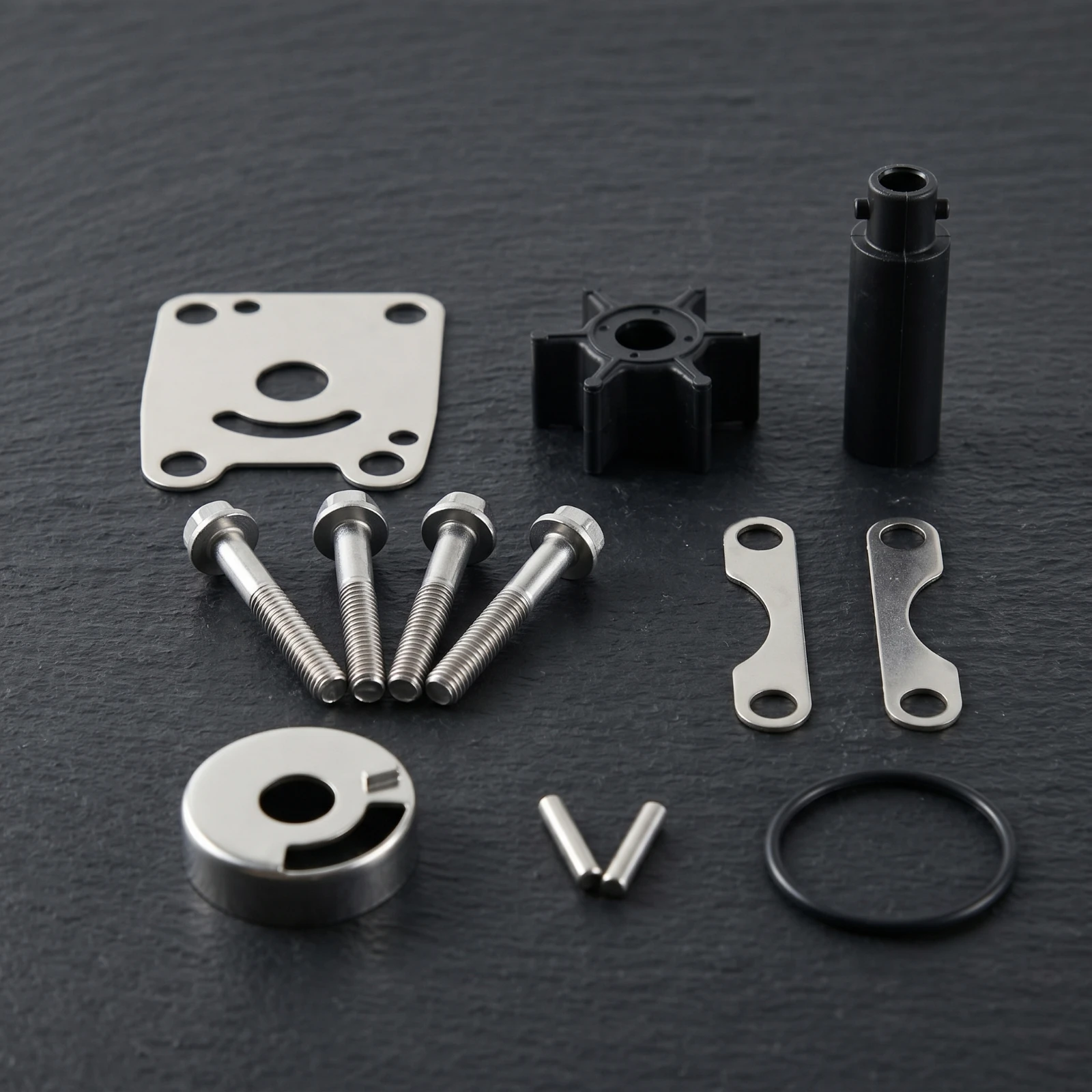 Water Pump Impeller Repair Kit Outboard Impeller Repair Kit with Gasket Replacement Compact for Mechanics