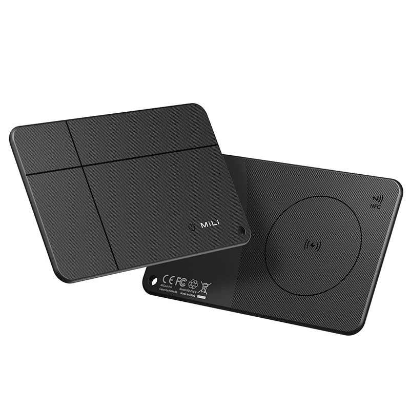 Nuova scheda localizzatore GPS intelligente MiLi Go Dispositivo anti-smarrimento localizzatore Bluetooth MiTag per Android Funziona con Google Trova il mio MiCard Pro