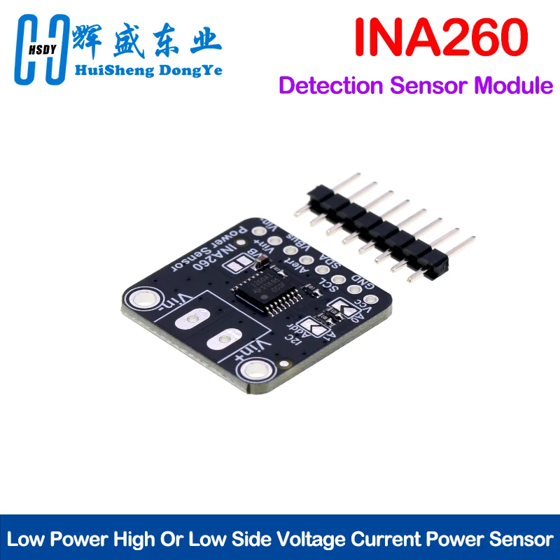 INA260 Detection Sensor Module Low Power High Or Low Side Voltage Current Power Sensor Current Power Sensor Portable Module