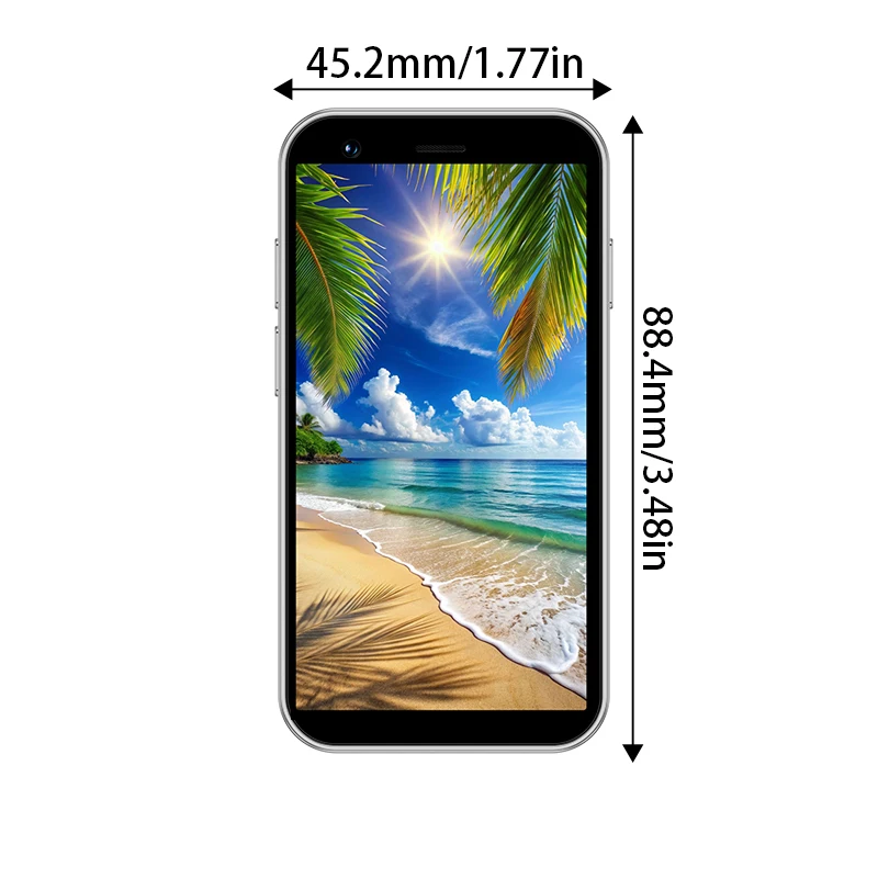 ONEMYTH A17 Mini 3.0-inch smartphone, 2GB+16GB large memory, front and rear HD cameras.