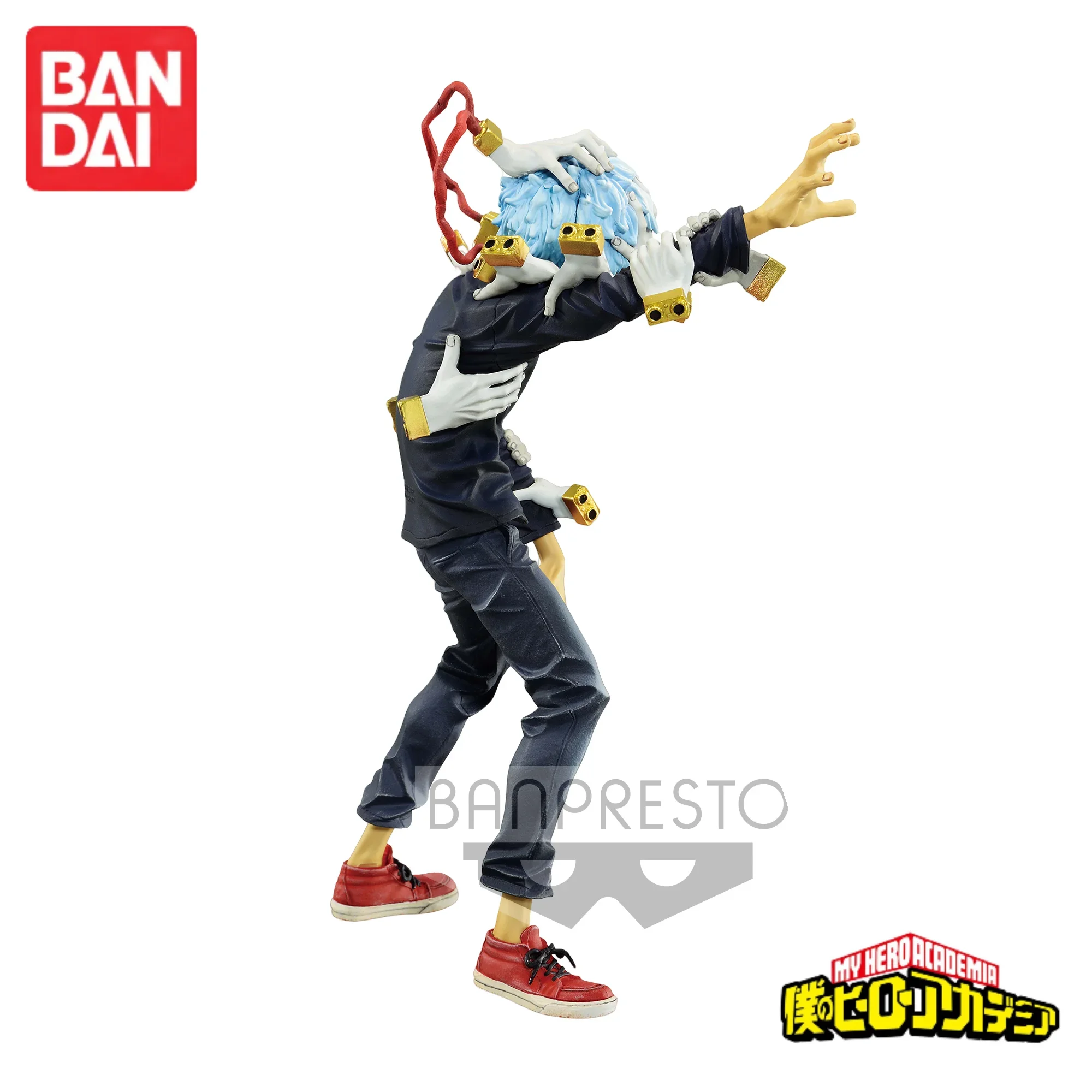 Auf Lager 100 % Original Bandai Banpresto The Evil Villains Shigaraki Tomura Anime Actionfiguren Sammlung Ornamente Figur Spielzeug