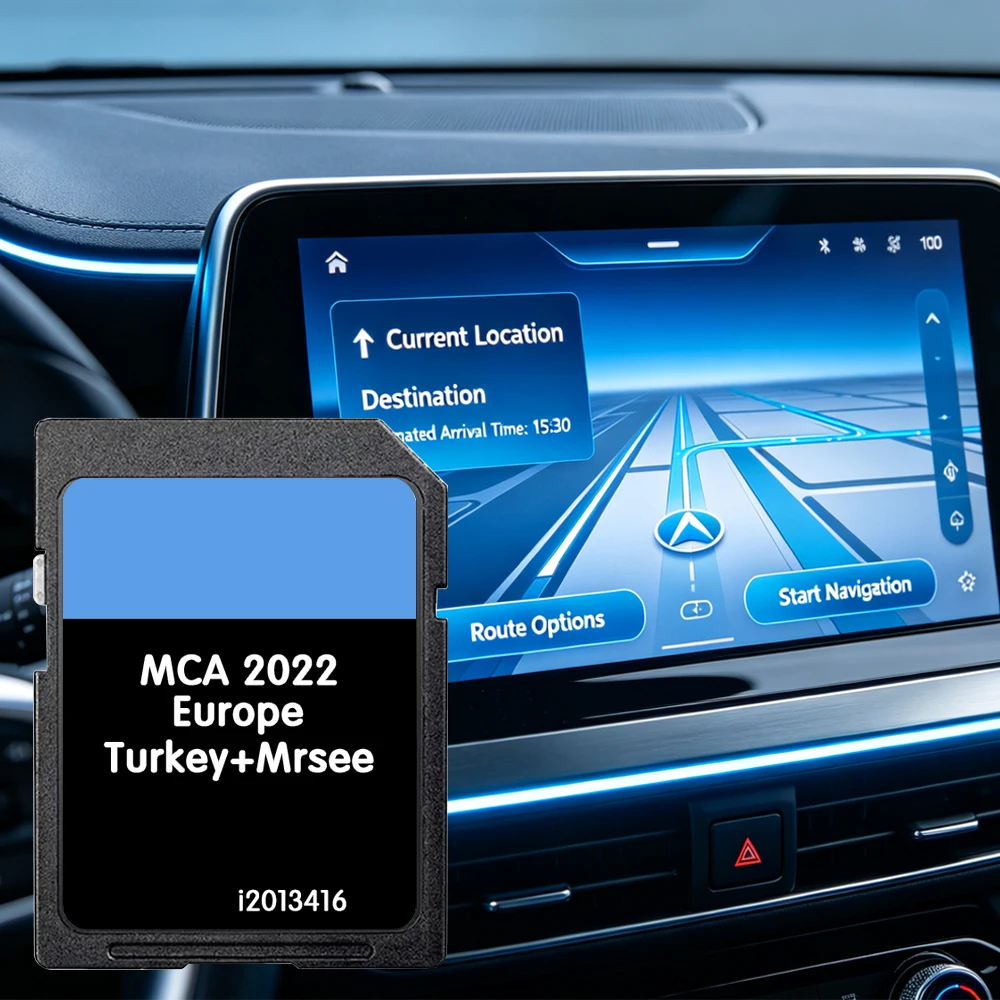 Für Ford Mondeo Kuga S-Max Galaxy Auto mit MCA 2022 Satelliten-Navigations-Update Europa UK Karten 8GB SD-Karte i2013449 Navigation