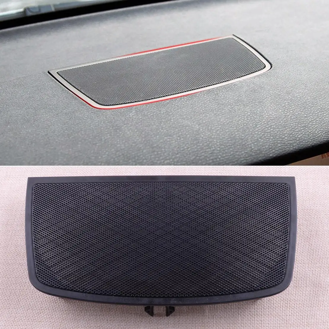 

Черная крышка громкоговорителя на приборной панели, решетка, подходит для BMW X5 E70 X6 E71 E72 51457161796