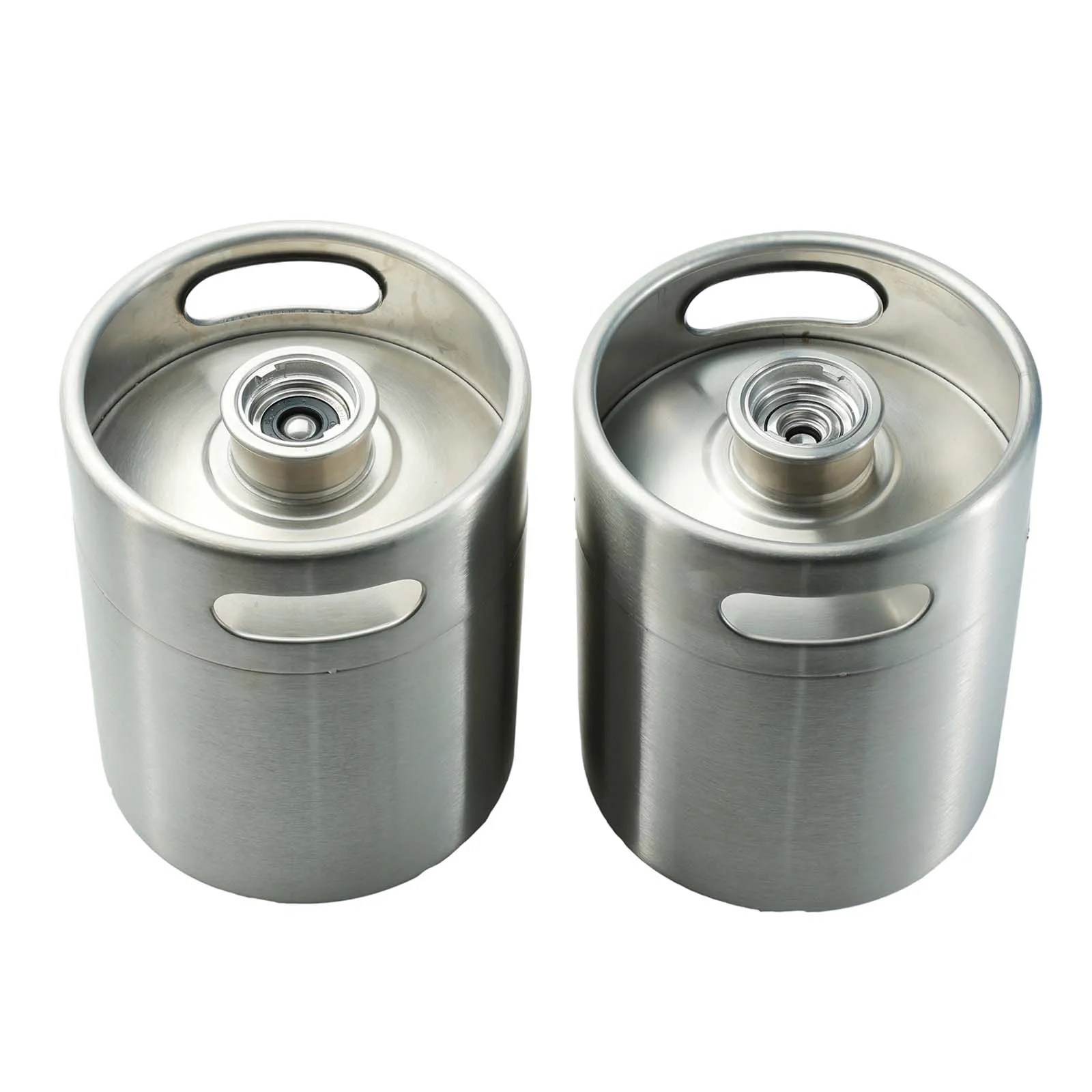 Mini Keg 5L/128OZ with Type S/D Spear Single Wall Portable Works Craft Beverage Kombucha Nitro Coffee Seltzer