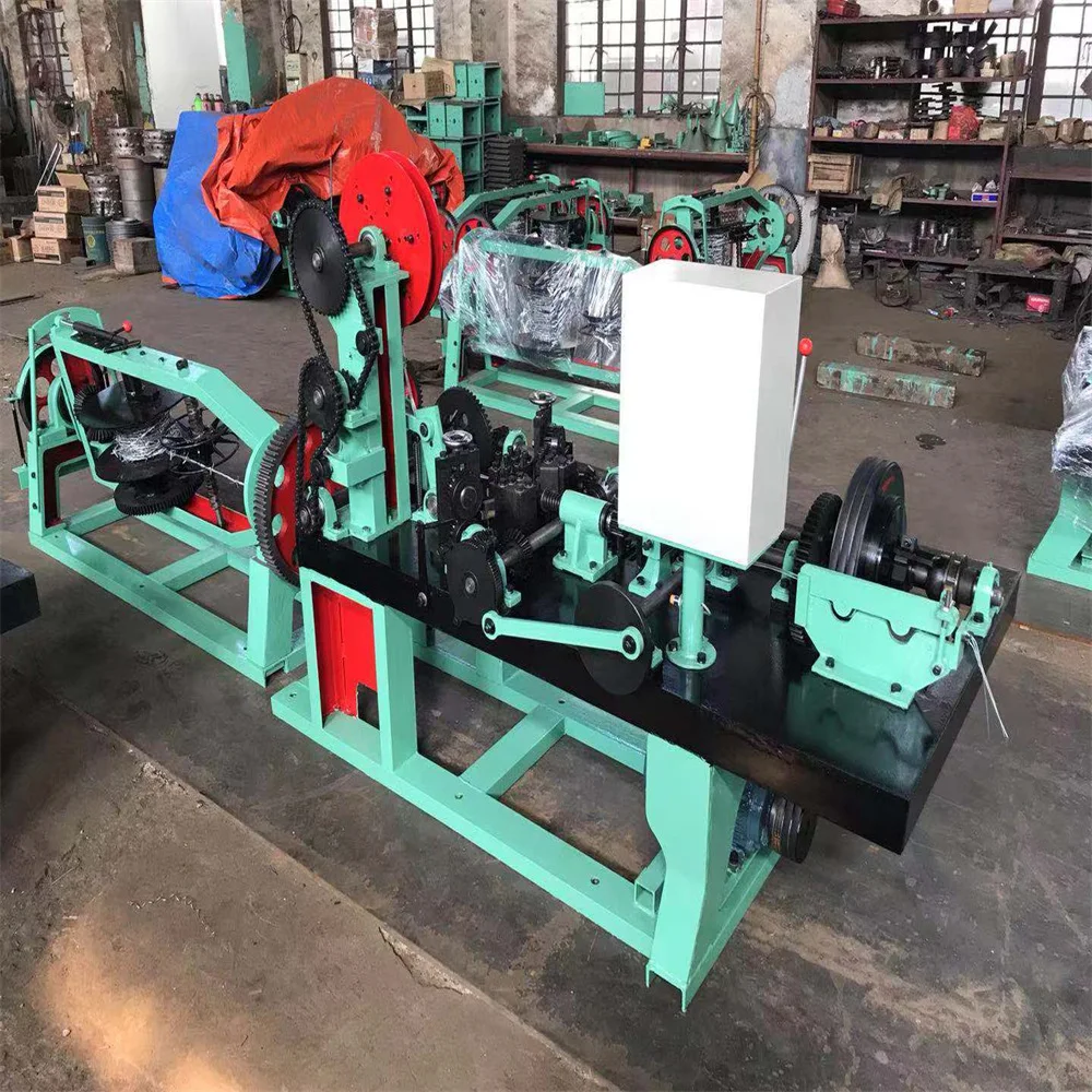 Normal Twisted Double Wires or Single Wire Barbed Wire Making Machine