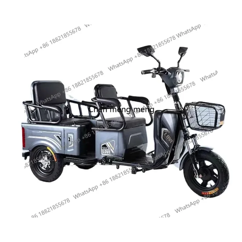 

New Arrival 600 W Brushless 48v Electric Tricycle Electric