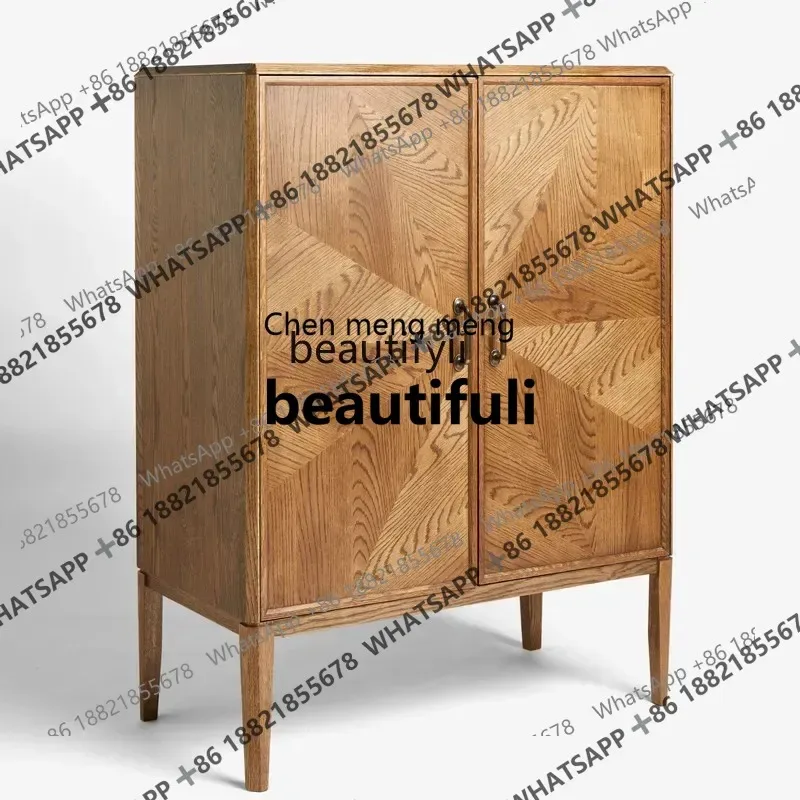 

A R Американский ретро-паркетный вход, современное минималистское искусство, украшение шкафа, дизайнерский креативный шкафчик для гостиной R