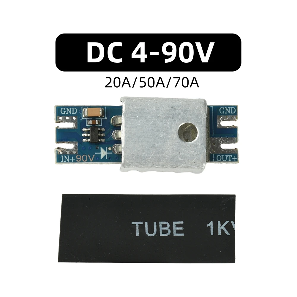 20A/50A70A high-current ideal diode module DC 4-90V/60V Anti-Reverse Flow for Solar Charging & Battery solar anti-backflow Syste