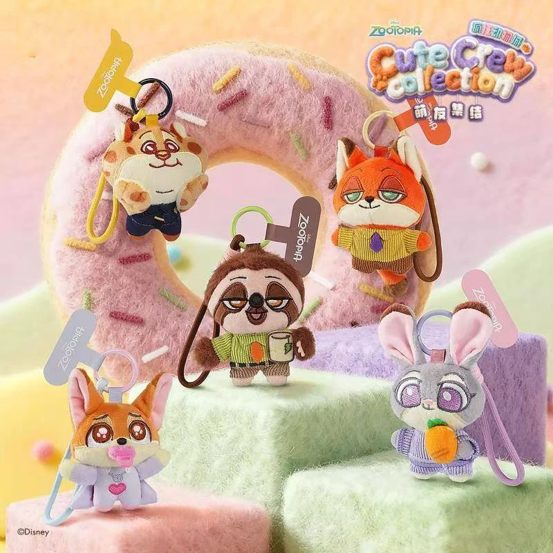 

Коллекция милых персонажей Disney Zootopia, плюшевый ремешок для телефона, очаровательный брелок «Ник и Джуди», супер милая сумка, очаровательный подарок на праздник