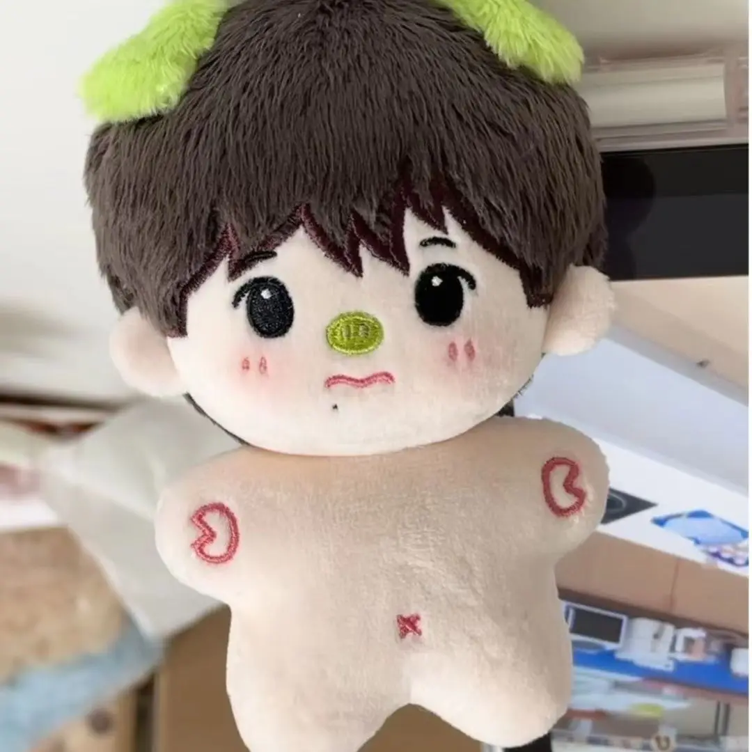 Idol 10cm Jisung Kreskówkowa Pluszowa Lalka Brelok Uroczy Zawieszka do Plecaka Prezent dla Fanów Kolekcja