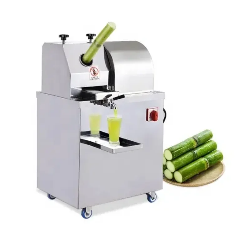 Electric Portable Cane-Juice Squeezer for Fruit Sugar Cane Restaurant/Food Shop Use with Core Engine Component