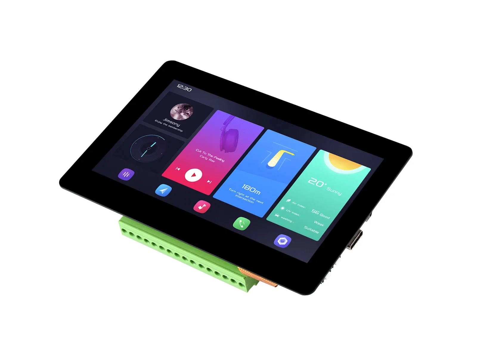 Scheda display LCD touch ESP32-S3 da 4,3 pollici