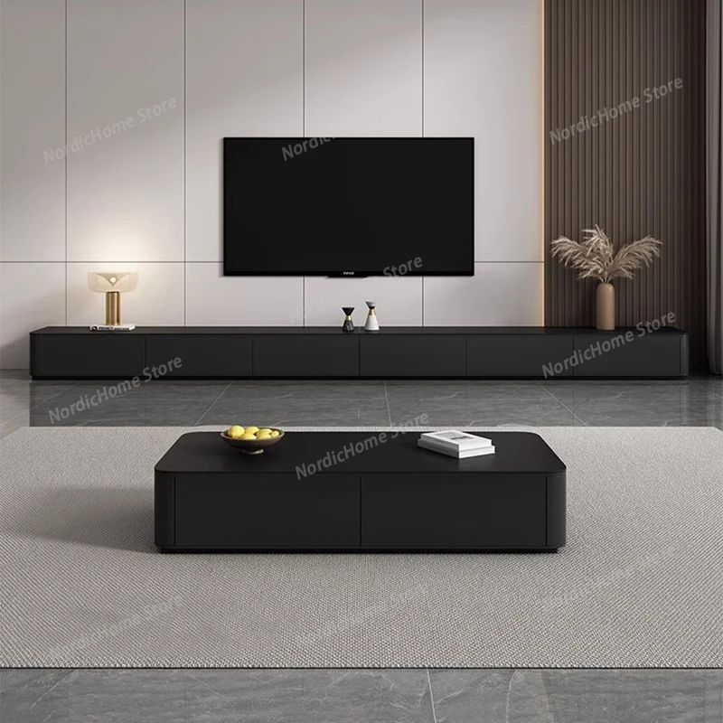 Meuble TV Minimaliste Moderne Premium, Style Nordique Tendance, Rangement de Luxe, Organisateur Mural pour Salon, Meubles de Maison