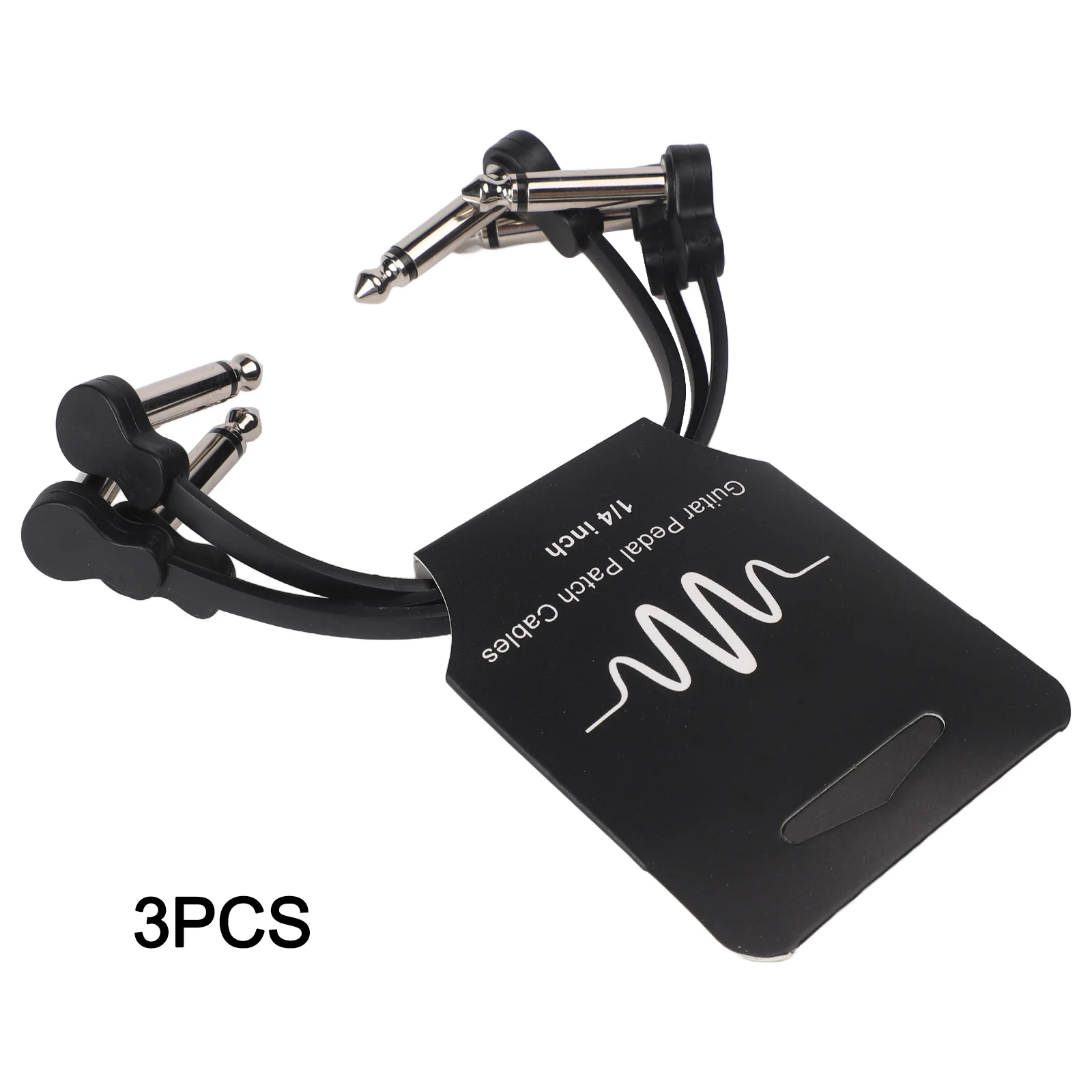 6-Inch Performance Cable Right Angle Cable Robust Outer Jacket Tensile Strength Minimal Sound Loss High Performance Pedal Cable