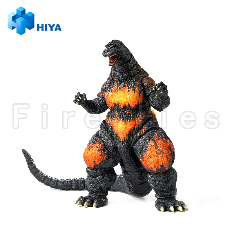 [الطلب المسبق] 18 سنتيمتر HIYA 7 بوصة عمل الشكل رائعة الأساسية سلسلة Godzilla مقابل Destoroyah 1995 حرق Godzilla أنيمي لعبة