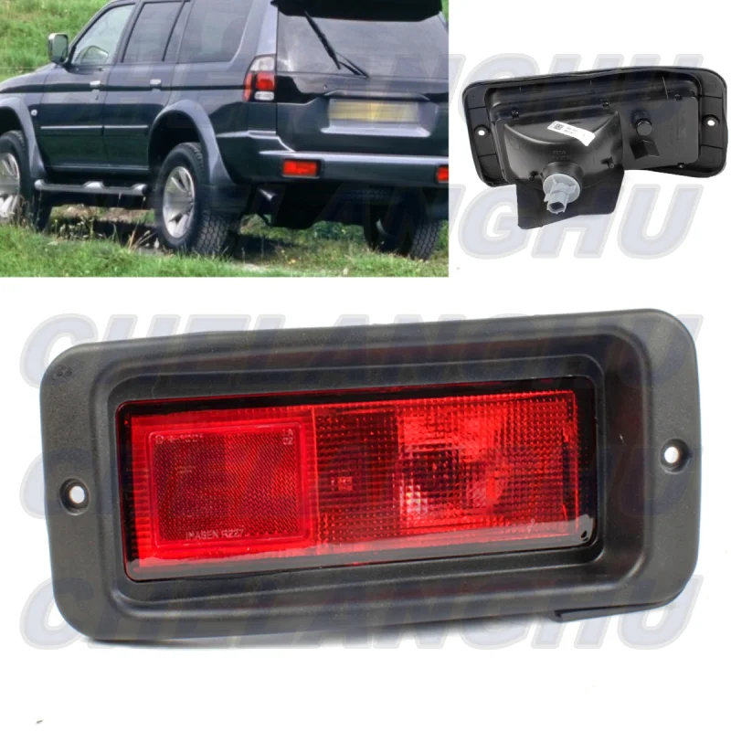 

For Mitsubishi Pajero MONTERO Sport 1999 2000 2001 2002 2003 2004 2005 2006 2007 2008 Left Side Rear Bumper Reflector Light Lamp