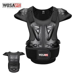 WOSAWE Motorcycle Adult Chest Back Vest Men Women Moto Racing Jacket Motocross Bike Moto Riding Equipment
