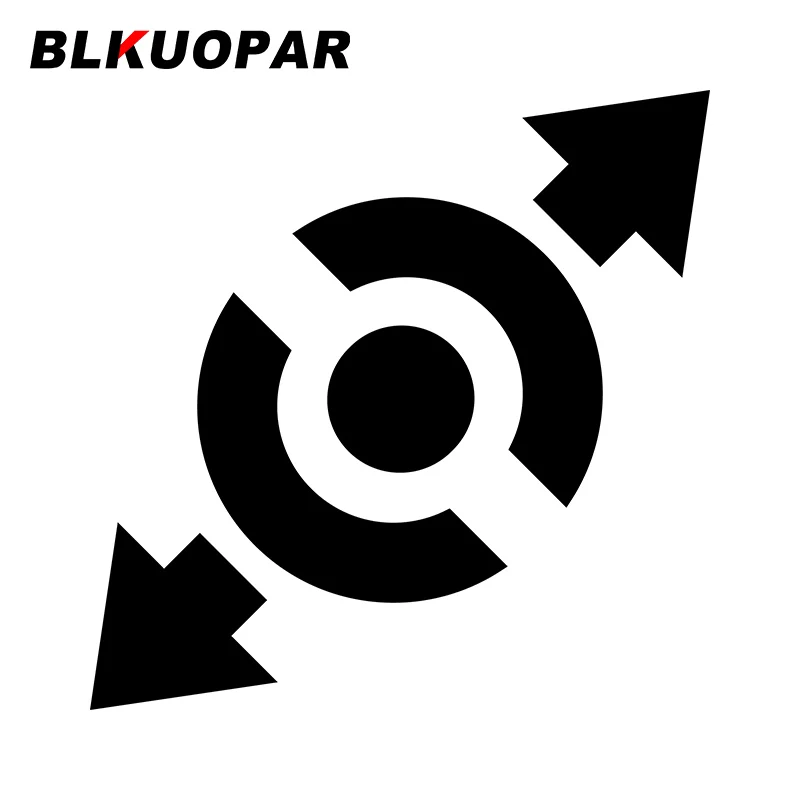 BLKUOPAR for Touch Screen Car Stickers Waterproof Personality Decals Creative Vehicle Refrigerator Decor Car Styling