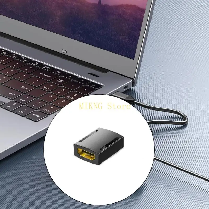4K HDMIS Adapter HDMIS Male to Enterters تدعم 60 هرتز دقة عالية لأجهزة التلفزيون والألعاب أفضل بيع